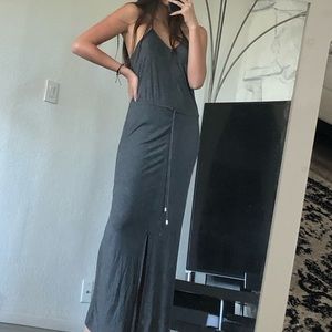 Long Gray Dress